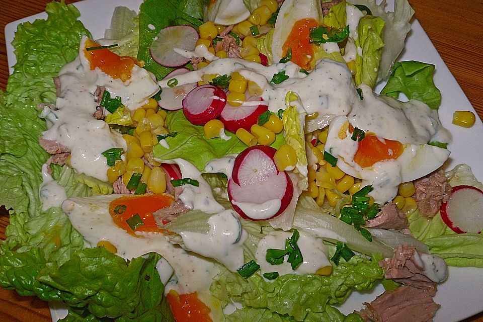 Chefsalat mit Thunfisch