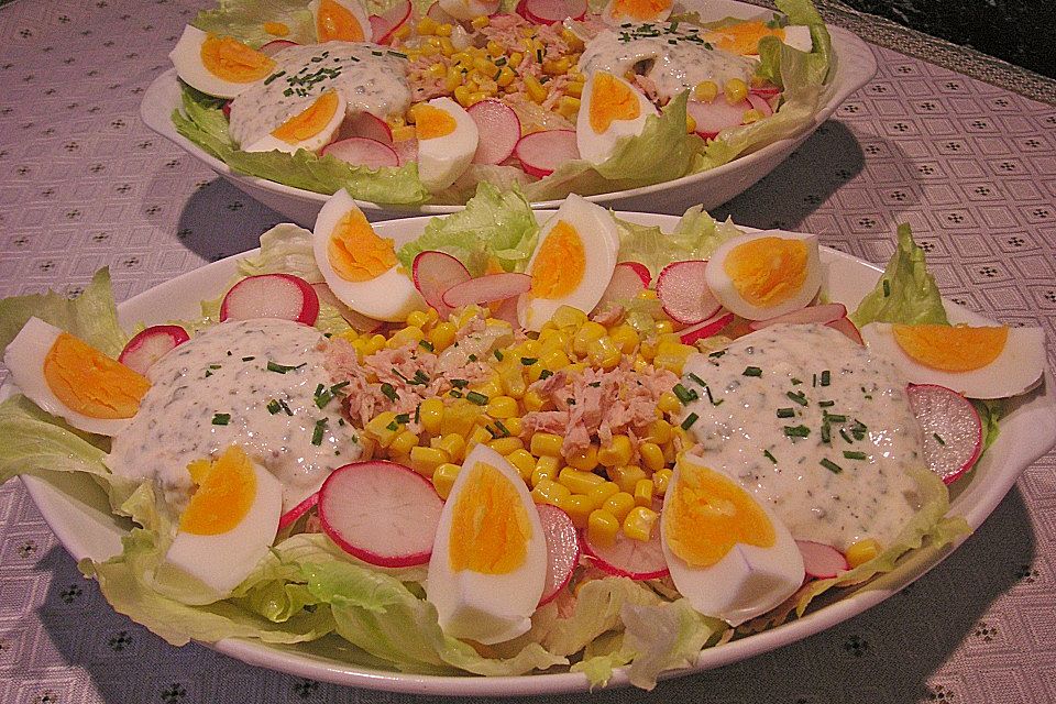 Chefsalat mit Thunfisch