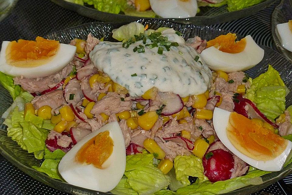 Chefsalat mit Thunfisch