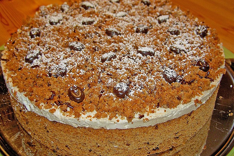 Eiskaffee - Sahne - Torte