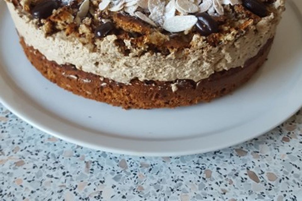 Eiskaffee - Sahne - Torte