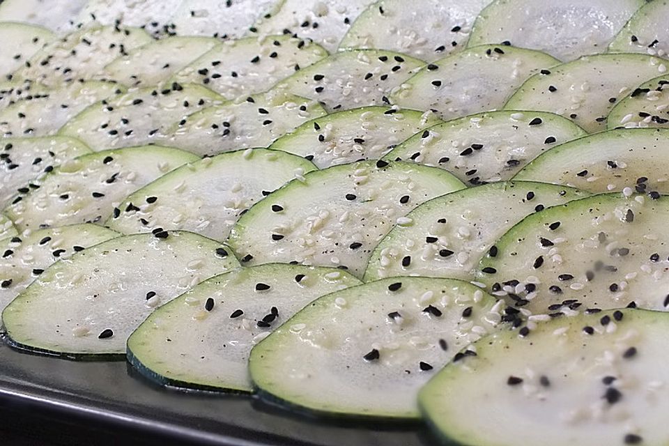 Zucchini - Carpaccio