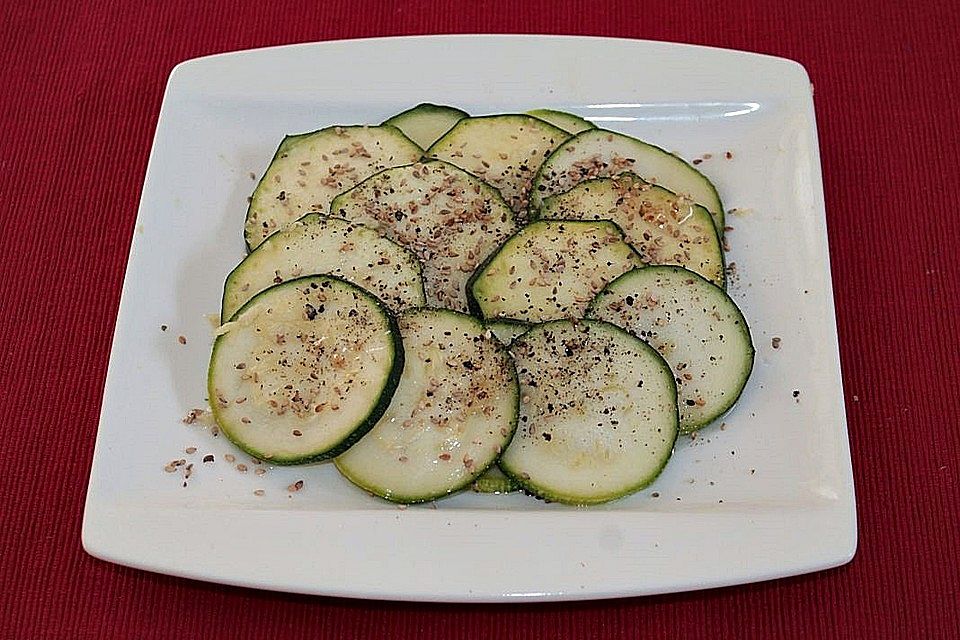 Zucchini - Carpaccio