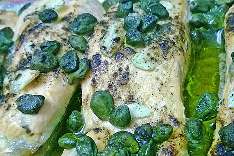 Lachs aus dem Backofen