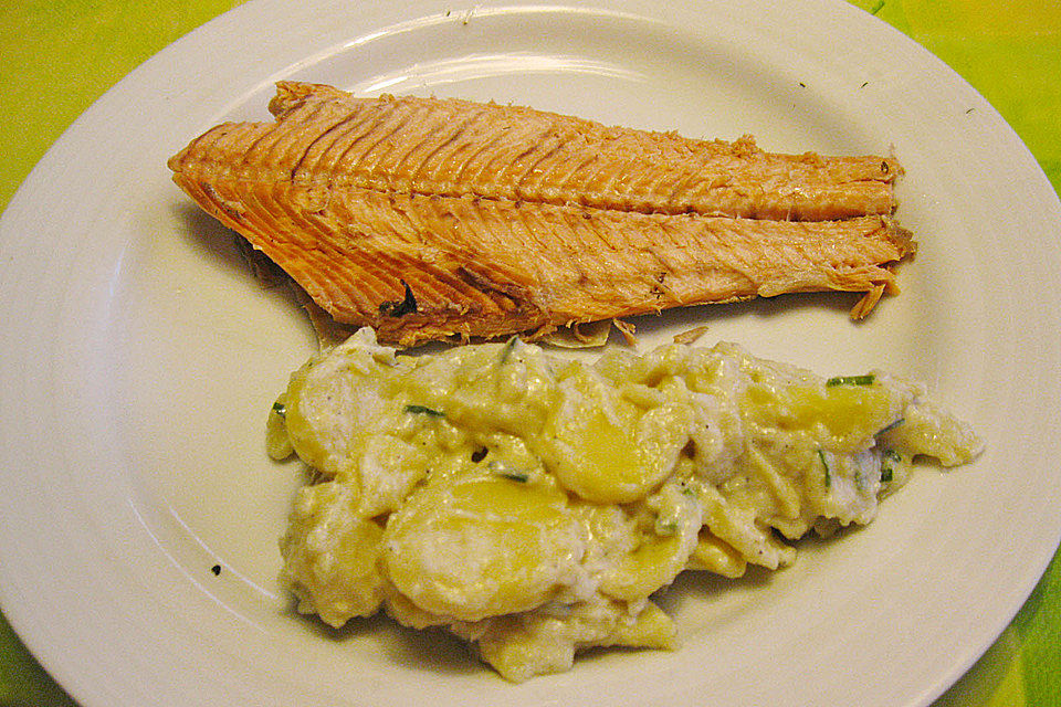 Lachs aus dem Backofen