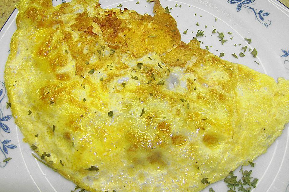 Leichtes Tomaten-Omelette