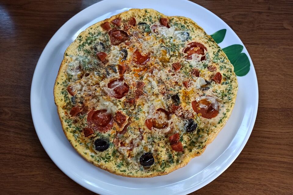 Leichtes Tomaten-Omelette