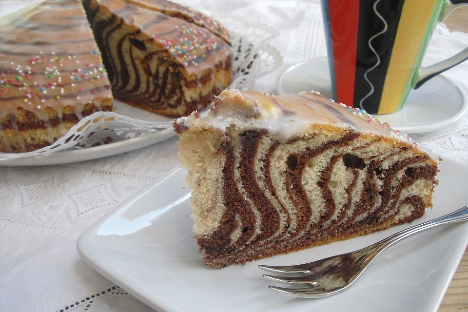 Zebrakuchen