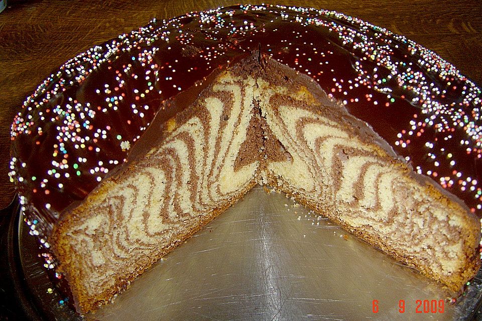 Zebrakuchen