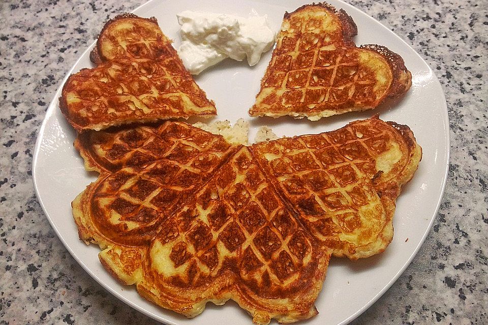 Waffeln ohne Mehl