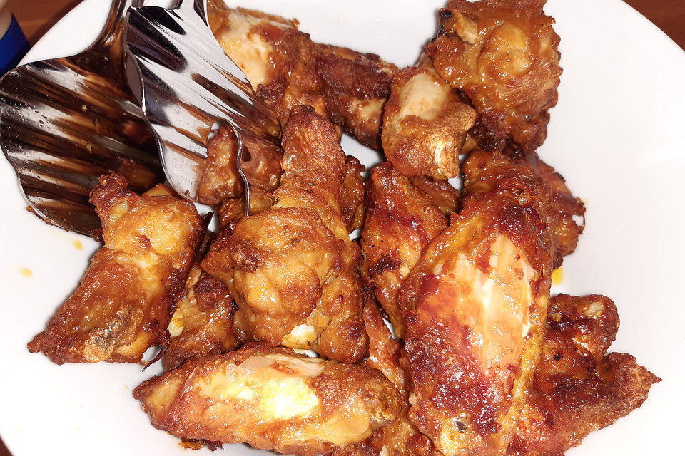 Gebackene Chickenwings