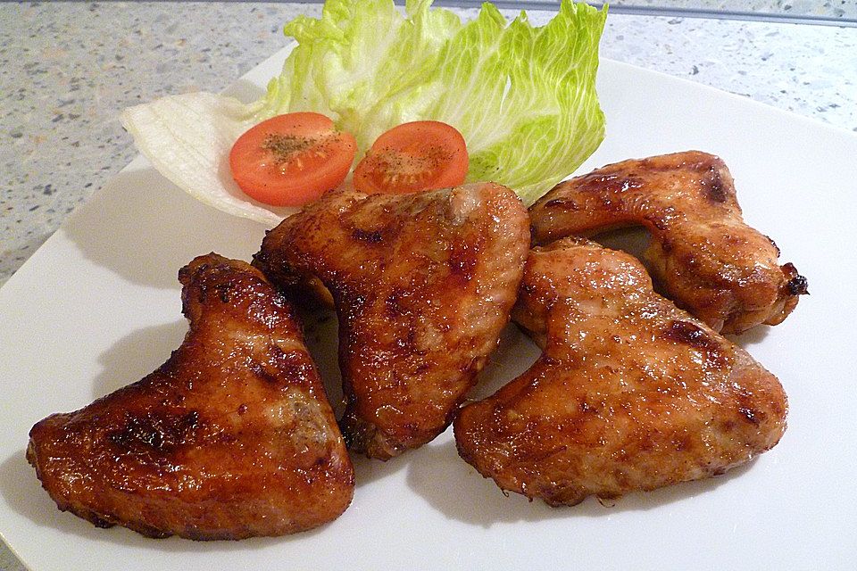 Gebackene Chickenwings