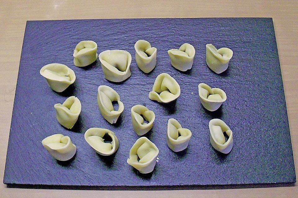 Tortiglioni mit Pilzfüllung