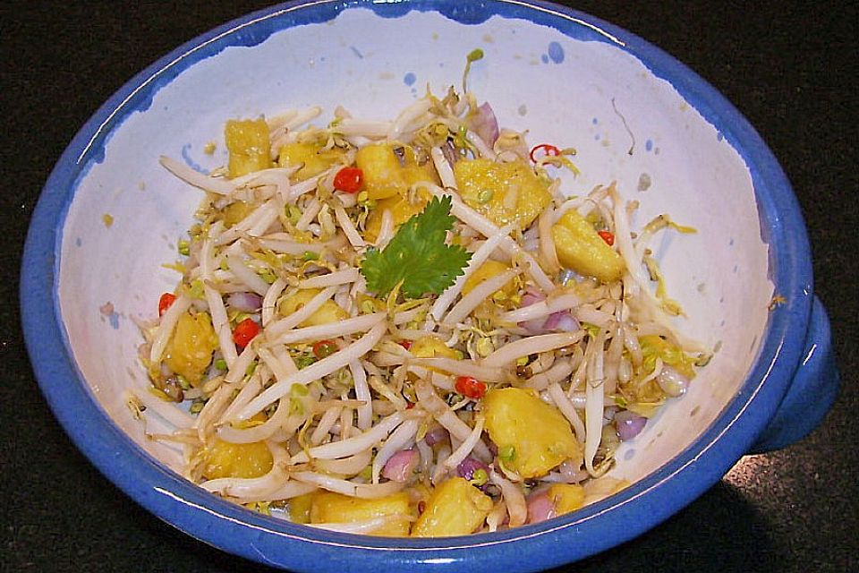 Sojasprossensalat