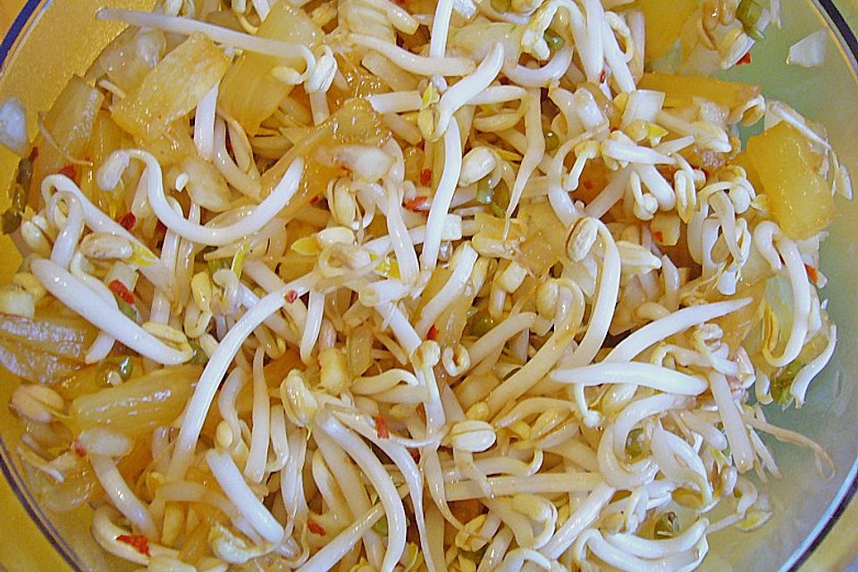 Sojasprossensalat