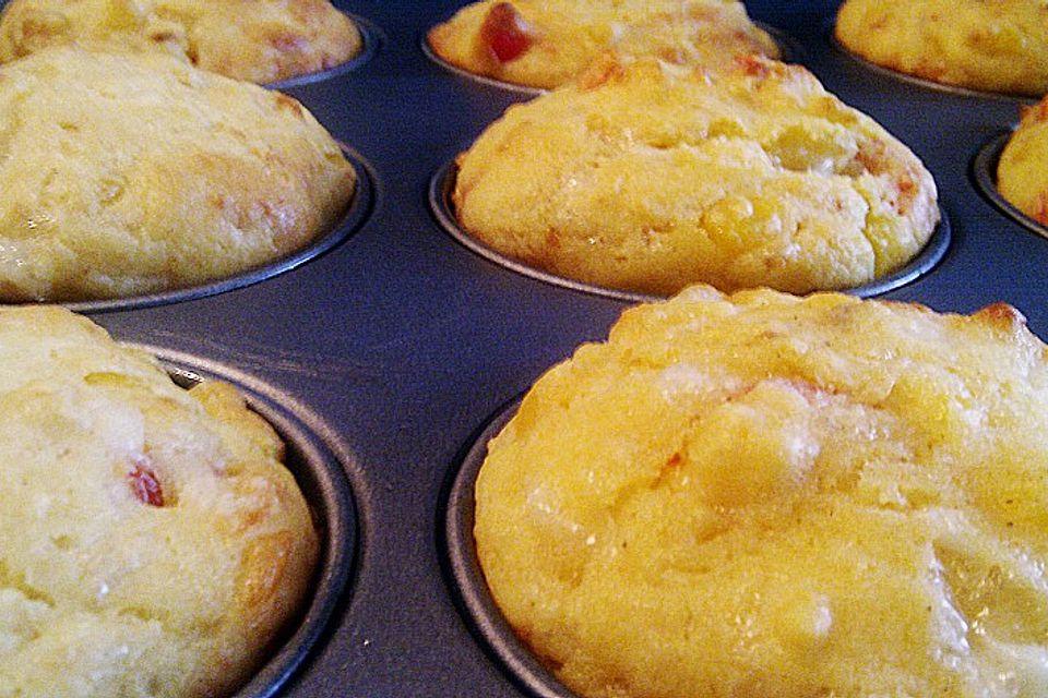 Mexikanische Mais - Muffins