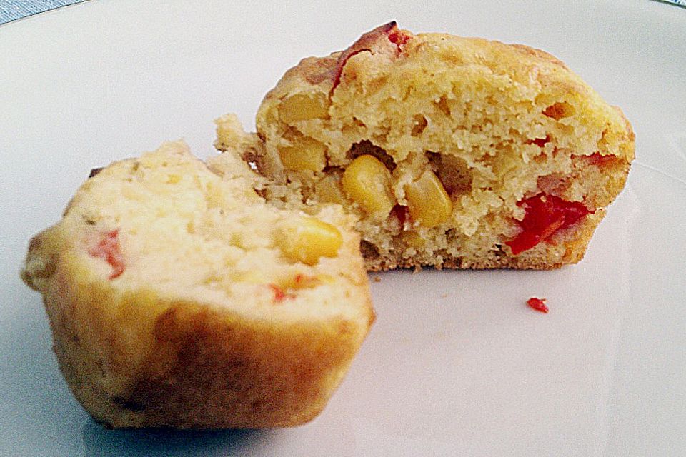 Mexikanische Mais - Muffins