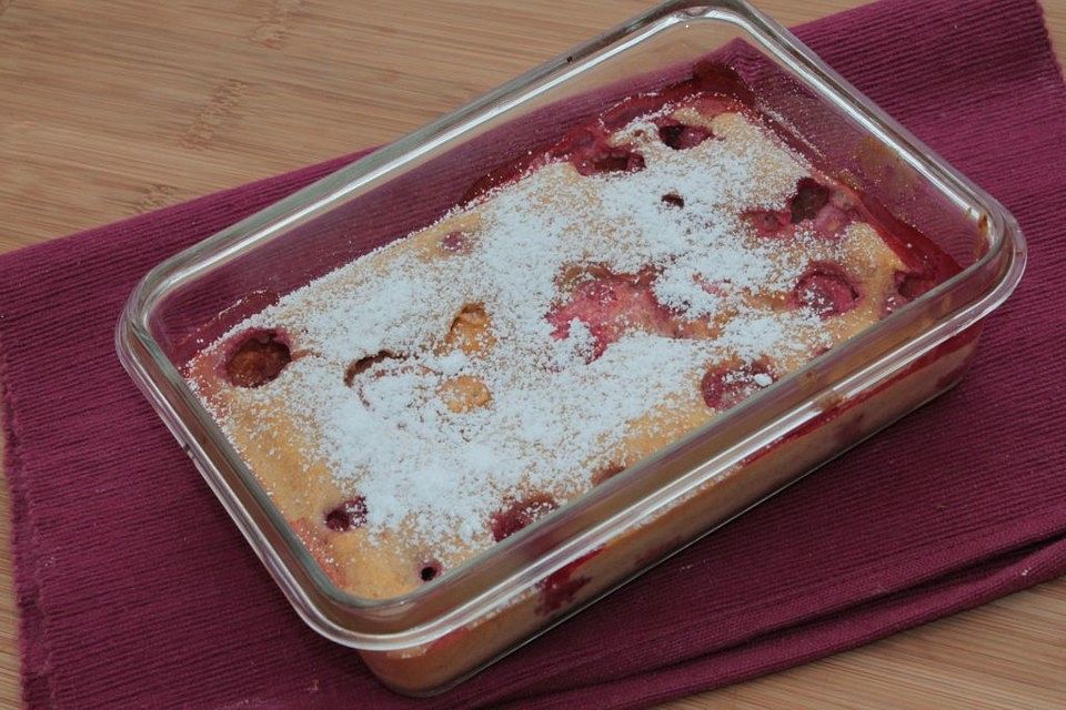 Erdbeeren überbacken