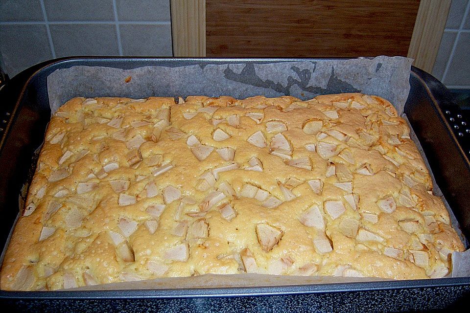 Apfel - Eierlikör Kuchen