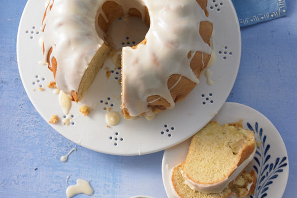 Apfel - Eierlikör Kuchen