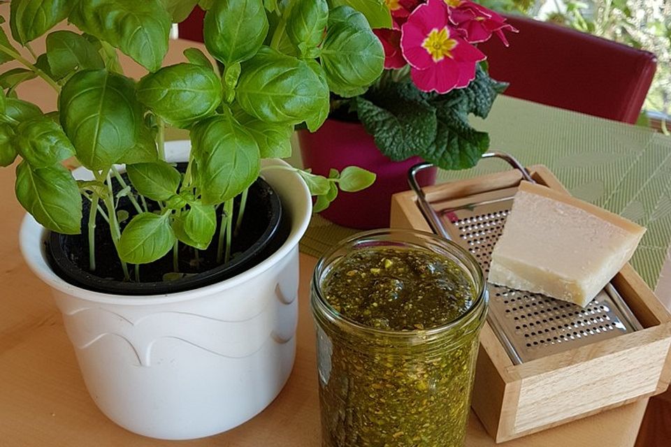 Pesto aus Pistazien