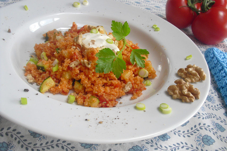 Gemüse Couscous - vegetarisch