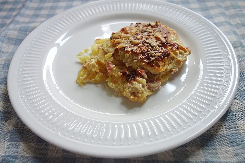 Kartoffel - Lauch - Gratin