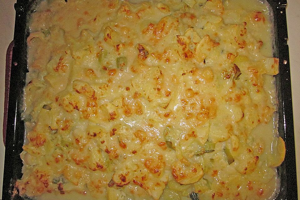 Kartoffel - Lauch - Gratin