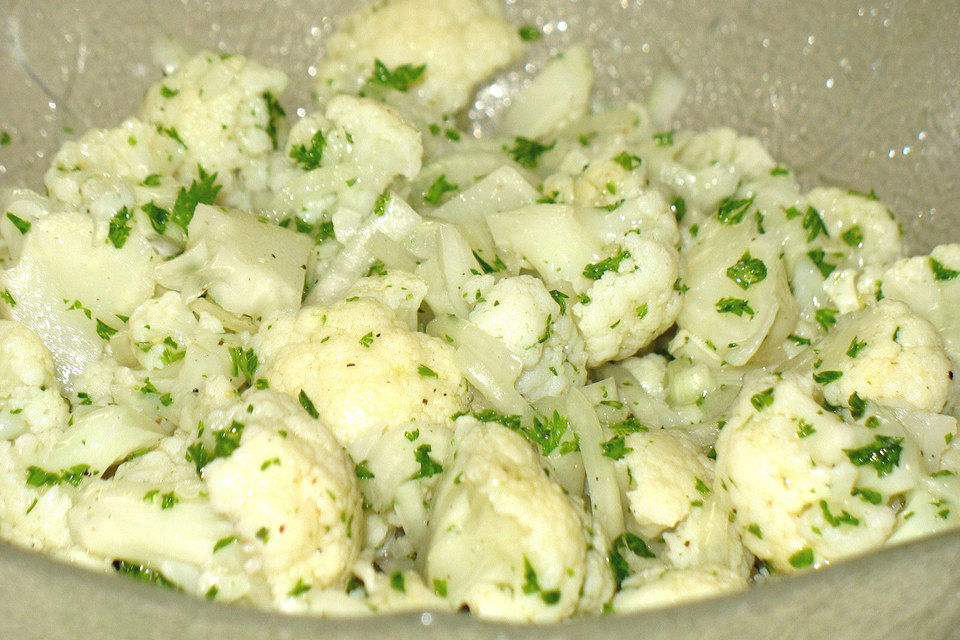 Blumenkohlsalat