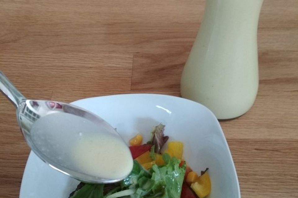 Joghurt - Honig - Senf Salatdressing