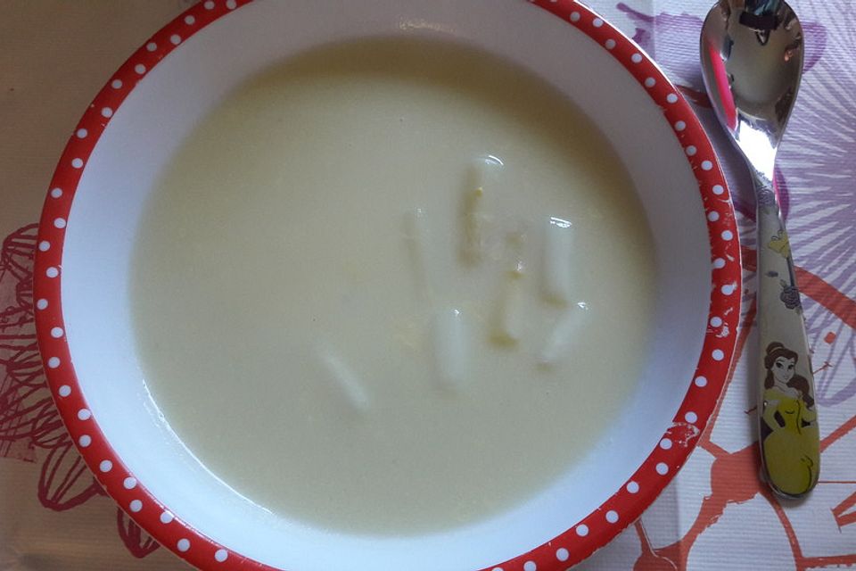 Spargelcremesuppe