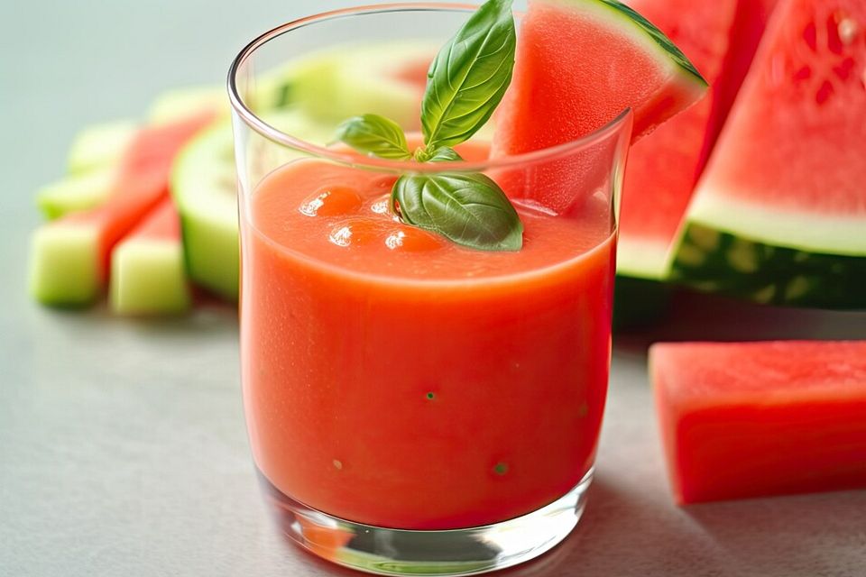 Wassermelonen-Gazpacho