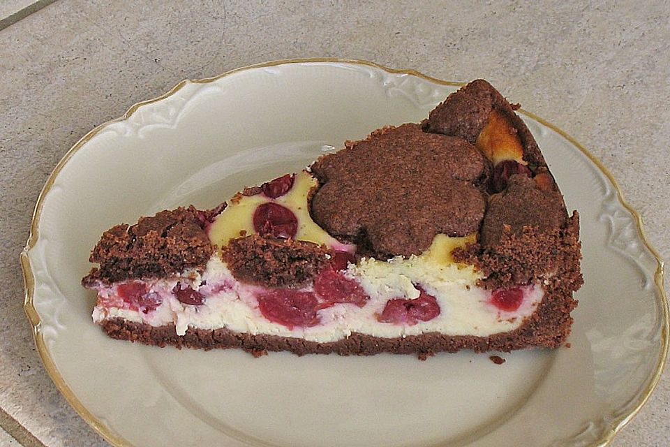 Zupfkuchen mit Kirschen