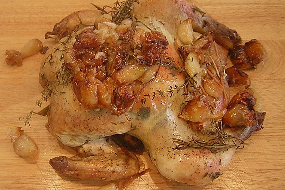 Knoblauchhuhn Provençal