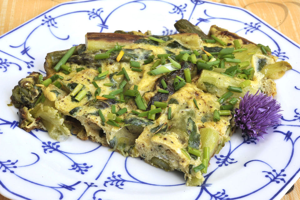 Spargel - Frittata