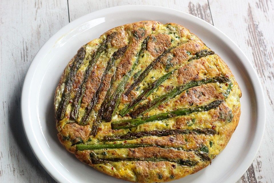 Spargel - Frittata