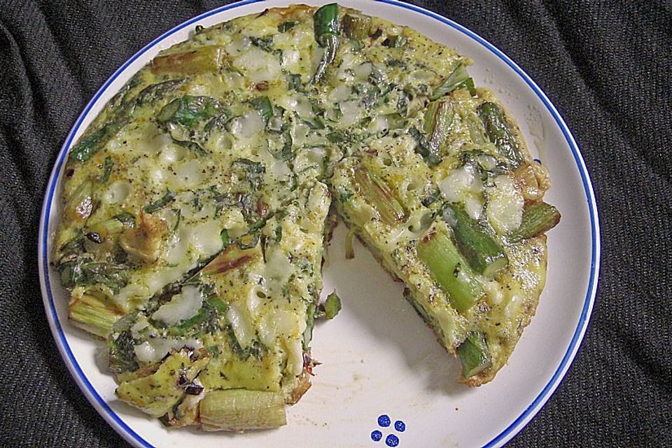 Spargel - Frittata