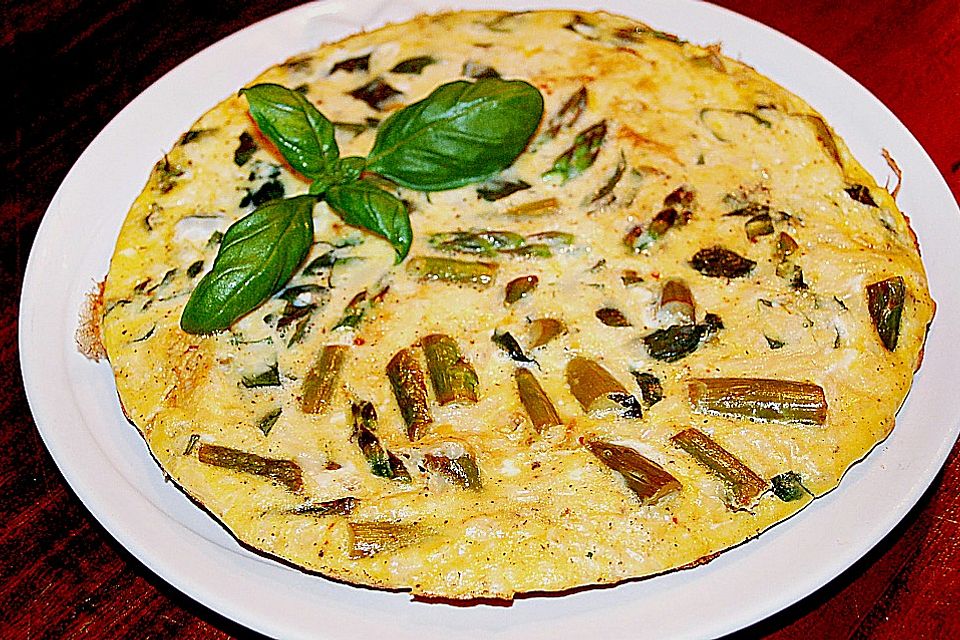 Spargel - Frittata