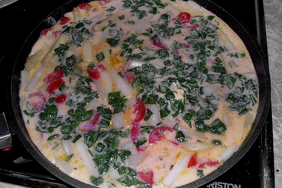 Spargel - Frittata