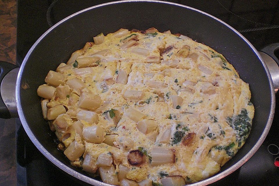 Spargel - Frittata