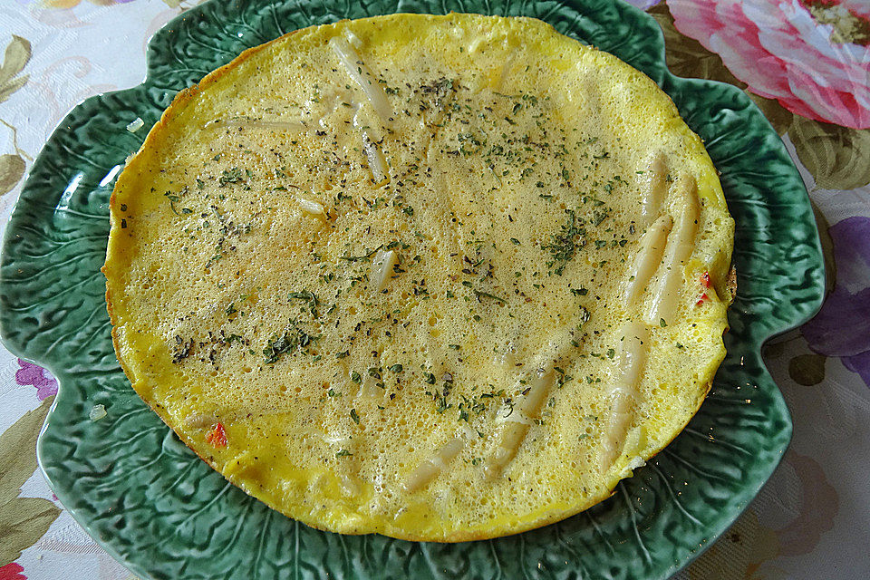 Spargel - Frittata