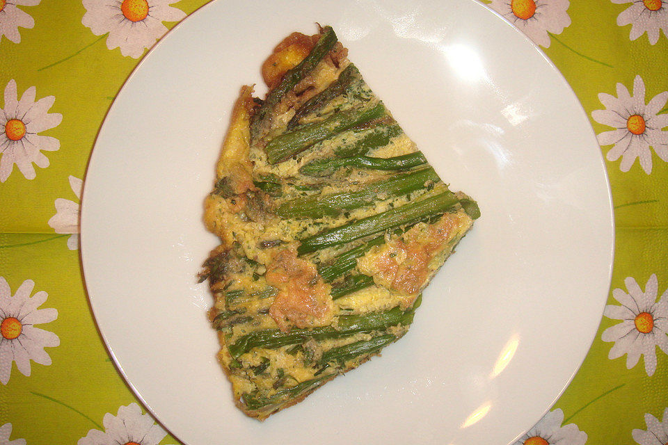 Spargel - Frittata