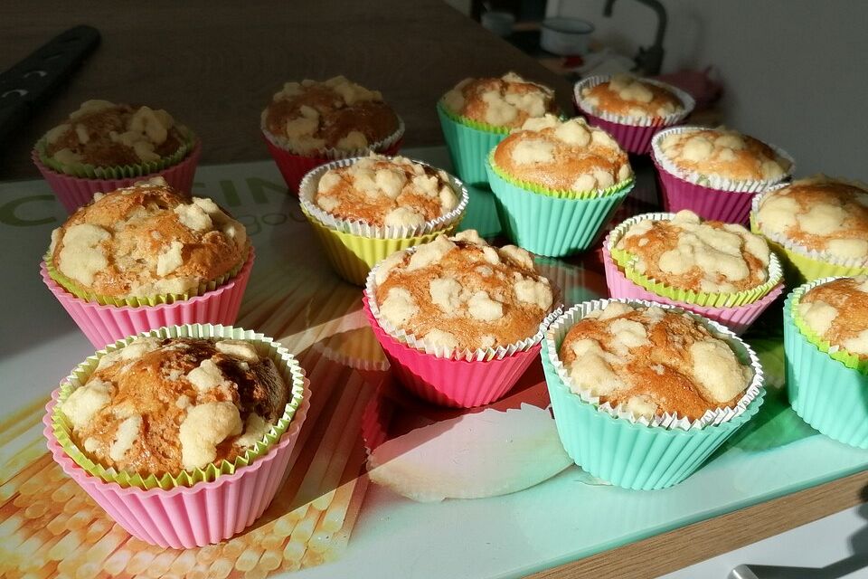 Bananen - Krümel - Muffins