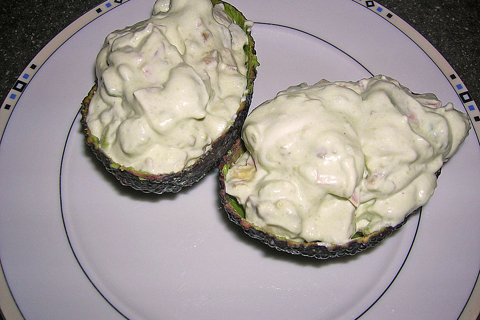 Avocado - Schinken - Salat