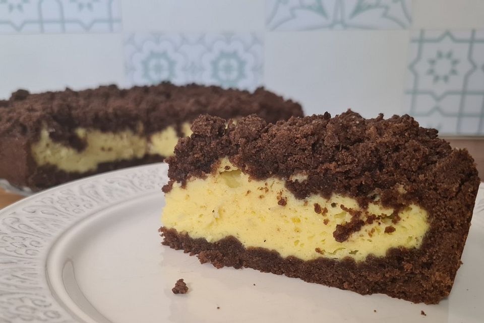 Russischer Streuselkuchen