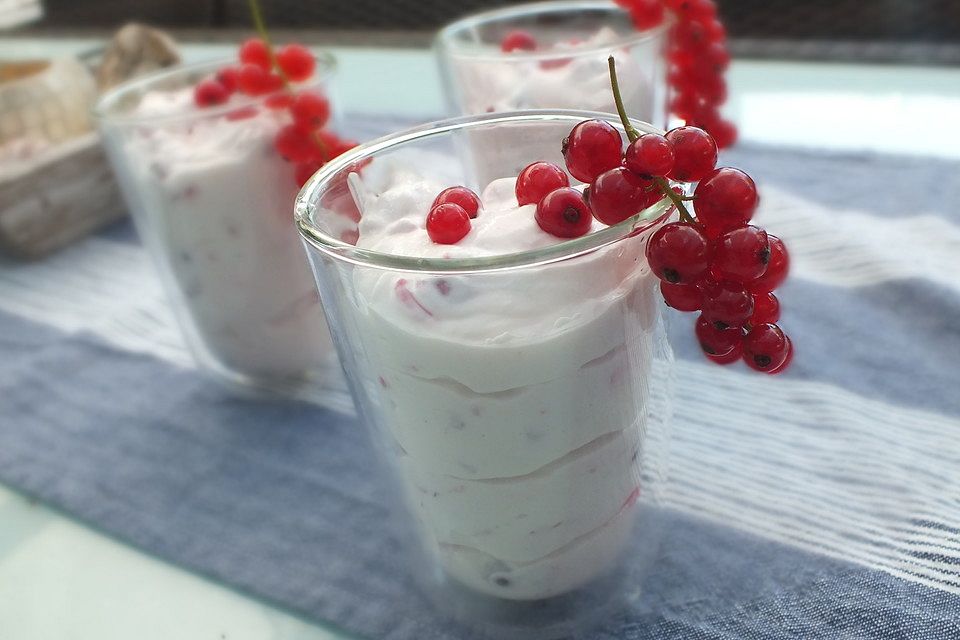 Beeren - Quark - Creme