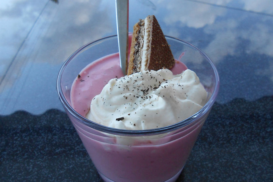 Beeren - Quark - Creme