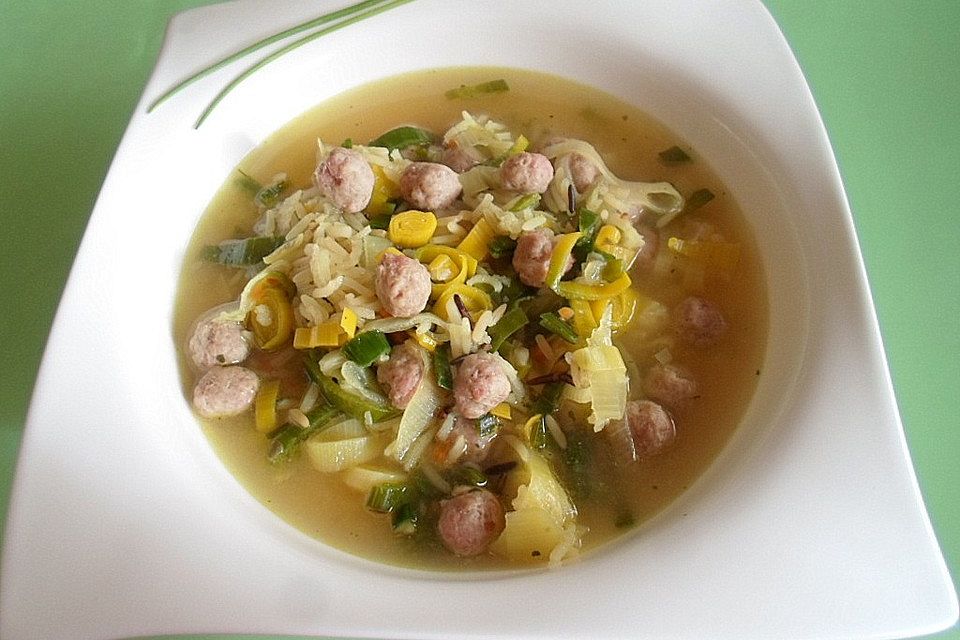 Bratwurst - Suppe