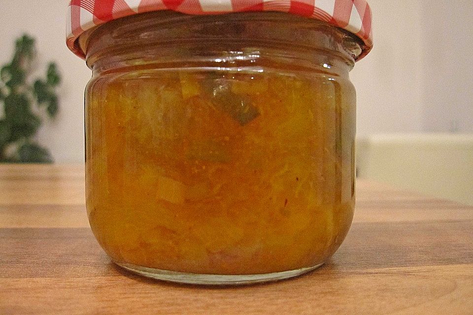 Pfirsich - Curry - Chutney