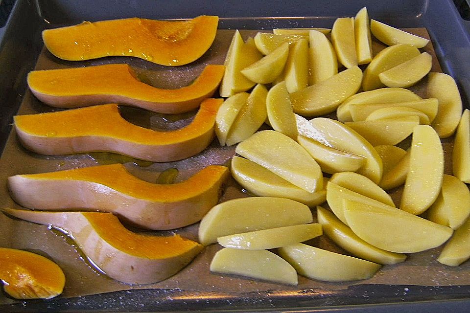 Scharfer Butternut - Kürbis